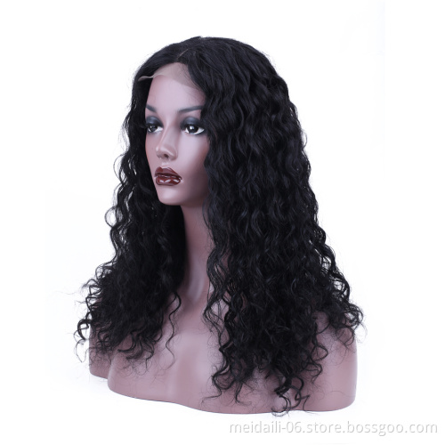 wholesale cheap price 100% cuticle alighend hair short lace frontal bob wig